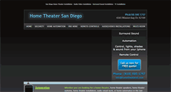 Desktop Screenshot of hometheatersd.com